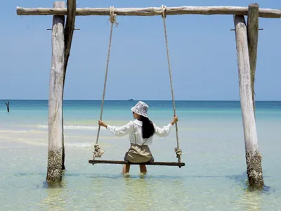 Фото Пляжа бай сао фукуок в формате PNG для скачивания