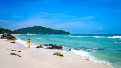Фото пляжа бай сао фукуок в HD качестве для скачивания