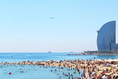 Удивительные фото Пляжа Барселонета в разных размерах