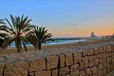 Скачать фото Пляжа Барселонета в HD, Full HD, 4K