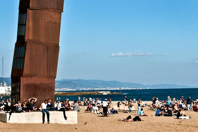 Пляж Барселонета: фотографии, передающие атмосфер