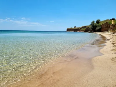 Скачать фото пляжа Баунти в Крыму бесплатно