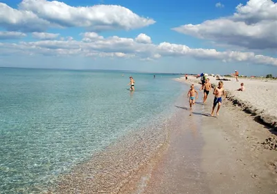 Фото Пляжа Беляус в Крыму - скачать бесплатно в хорошем качестве