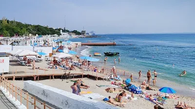Фото Пляжа Чайка в Одессе