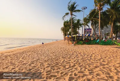 Пляж Джомтьен Паттайя: фотографии высокого качества для скачивания