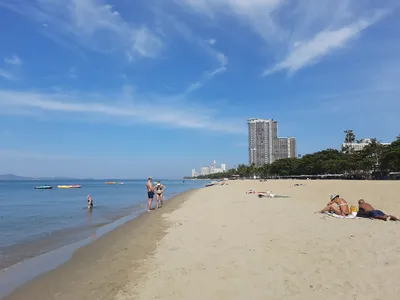 Пляж Джомтьен Паттайя: фото в высоком разрешении