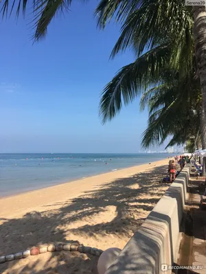 Пляж Джомтьен Паттайя на фото: место, где сливаются небо и море