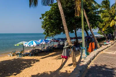 Пляж Джомтьен Паттайя на фото: место, где можно забыть о реальности