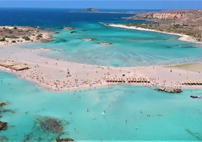 Пляж Элафониси на Крите: великолепие природы