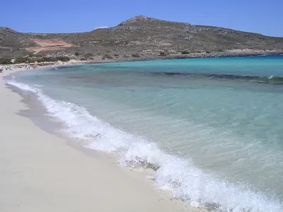Изображение Пляжа Элафониси на Крите в HD качестве для скачивания