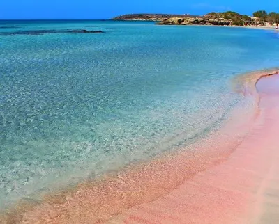 Фото Пляжа Элафониси на Крите: Кристально чистая вода и удивительный пейзаж