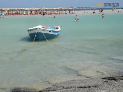 Пляж Элафониси на Крите: Фотографии удивительного места с розовым песком