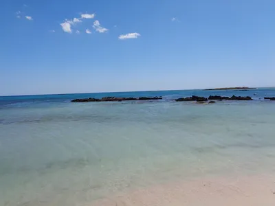Изображение Пляжа Элафониси в формате PNG в высоком разрешении