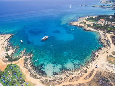 Фото пляжа Фиг Три Протарас: красивые картинки для скачивания