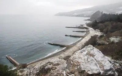 Изображения пляжа Гуровские камни в Гурзуфе - выберите формат