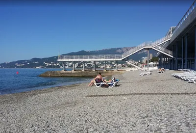 Новые изображения Пляжа Ялты Интурист в HD, Full HD, 4K