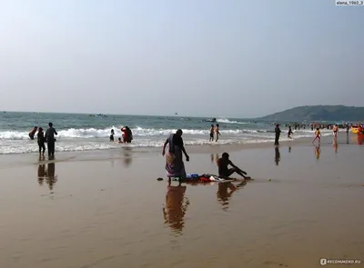 Пляж Калангут на фото: место, где можно расслабиться и насладиться природой