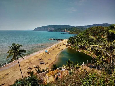 Пляж Кола Гоа: Фотографии для скачивания в Full HD