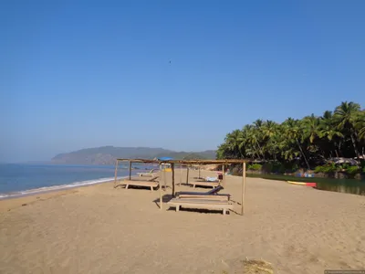 Пляж Кола Гоа на фото: место, где можно забыть о реальности