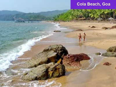 Пляж Кола Гоа на фото: место, где можно забыть о всех заботах