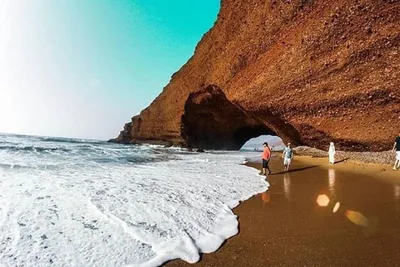 Фотоотчет с Пляжа Легзира: красота Марокко