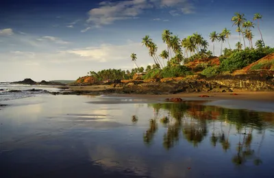 Фотографии пляжа Маджорда Гоа в формате PNG