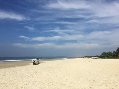 Арт-фото пляжа Маджорда Гоа в формате HD