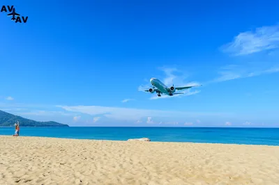 Пляж Май Кхао: картины природы на фото