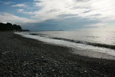 Пляж Махинджаури в объективе фотокамеры: красота природы