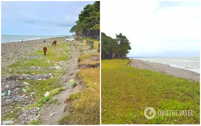 Фото пляжа Махинджаури в хорошем качестве