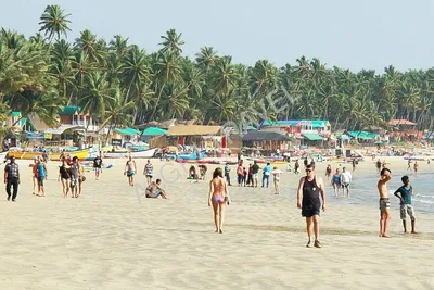 Пляж Мандрем Гоа: фото в разрешении 4K