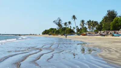 Фото Пляжа Мандрем Гоа: уединенный райский уголок