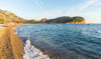 Пляж Плоче Черногория: великолепие морского побережья на фото