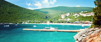 Скачать бесплатно фото пляжа в Черногории