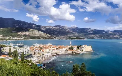 Фотки пляжа в Черногории в HD разрешении