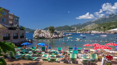 Фотоальбом Пляжа Пржно: красота Черногории в объективе