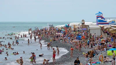 Фотка пляжа Роза Хутор в формате png