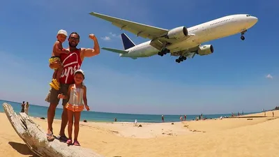 Пляж с самолетами в Пхукете: уникальные фото в высоком разрешении