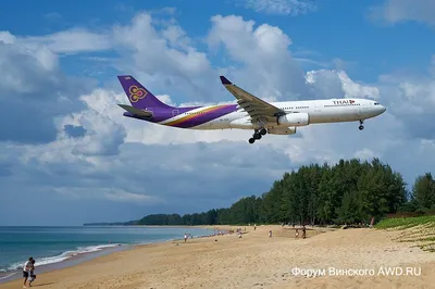 Фото пляжа с самолетами в Пхукете: качественные картинки для скачивания