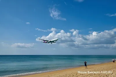Фотографии пляжа с самолетами в Пхукете: скачать в разных форматах