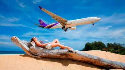 Фото пляжа с самолетами в Пхукете: выберите свой любимый формат