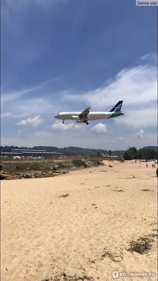 Фото: Пляж с самолетами в Пхукете - уникальные кадры, олицетворяющие красоту и технический прогресс.