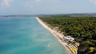 Изображения пляжа Сани Халкидики в формате PNG и JPG
