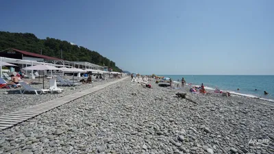 Пляж солоники лазаревском  фото