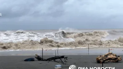 Пляж Спутник в Сочи: место, где сливаются небо и море