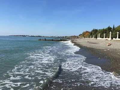 Изображения пляжа Сухуми в формате JPG и PNG