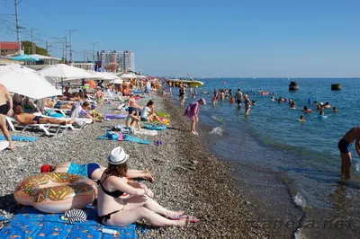 Фотографии Пляжа Свирского в Лазаревском: скачать бесплатно в хорошем качестве