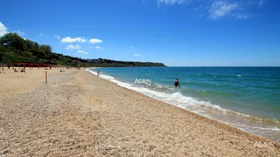 Фотографии Пляжа Учкуевка Севастополь: морской бриз