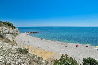 Красивые фото пляжа в Дивноморском - скачать бесплатно