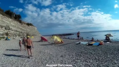 Уникальные виды пляжа в Дивноморском - фото в HD